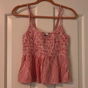 Hollister Peplum Tank Top